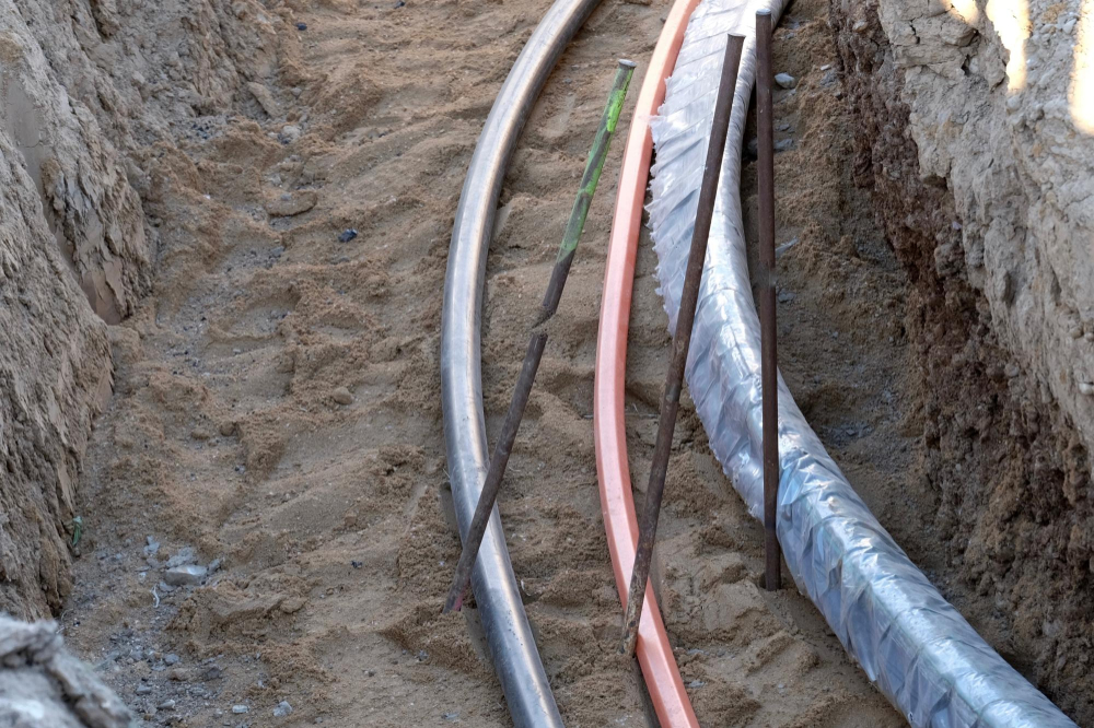 Kabelverlegung ohne Anschluss